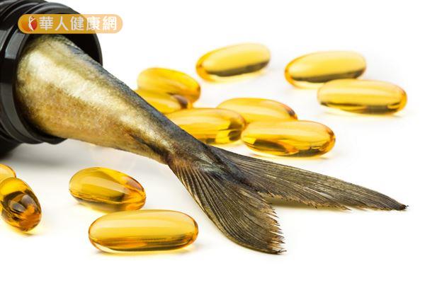 魚油中的DHA有助於胎兒的腦部與眼睛健康。