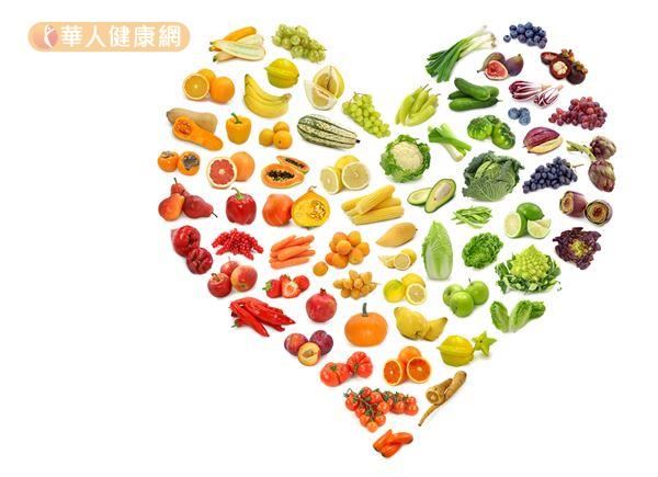 五顏六色的蔬果含有豐富的維生素、礦物質、植化素，與人體免疫系統的運作息息相關。
