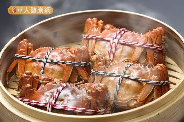 大閘蟹的肉質鮮甜、蟹黃膏肥，美味風靡國內外饕客。