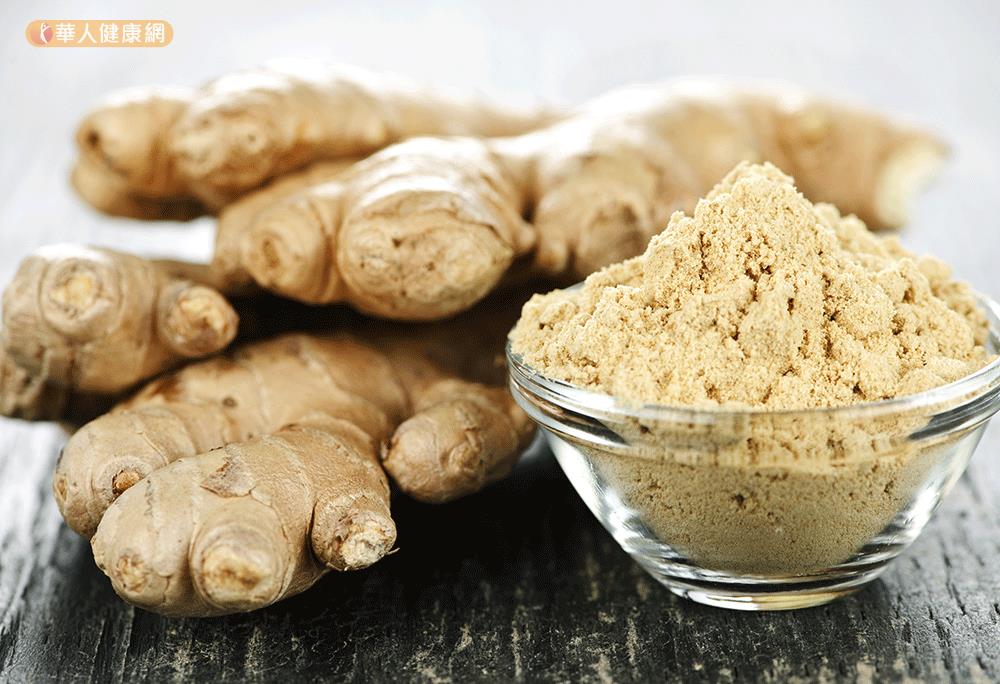 生薑被發現吃後有助於開啟身體的熱量生產系統、促進新陳代謝。