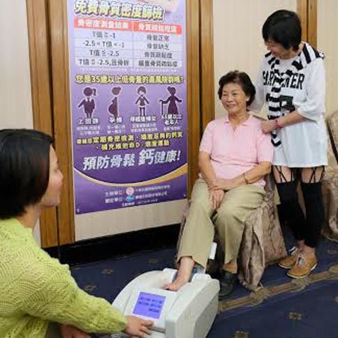 台灣骨折率居高不下的盛行率，可能與篩檢率持續低迷有關。