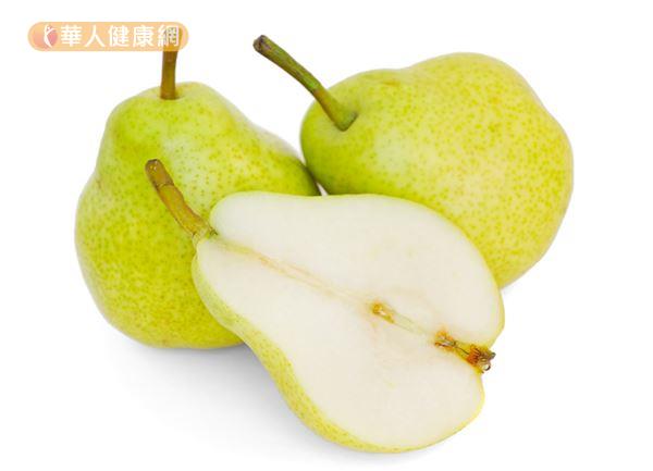 研究顯示，適量食用西洋梨能幫助減重。