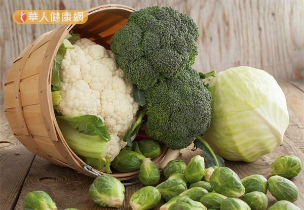 綠椰菜、甘藍菜、菠菜等綠葉蔬菜中富含SQ糖，有助促進腸道健康！