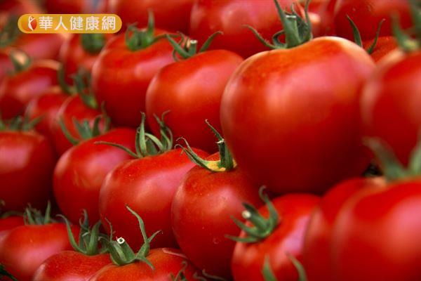 番茄的營養多多，其中以「茄紅素」、「維生素C」和「膳食纖維」最為重要。
