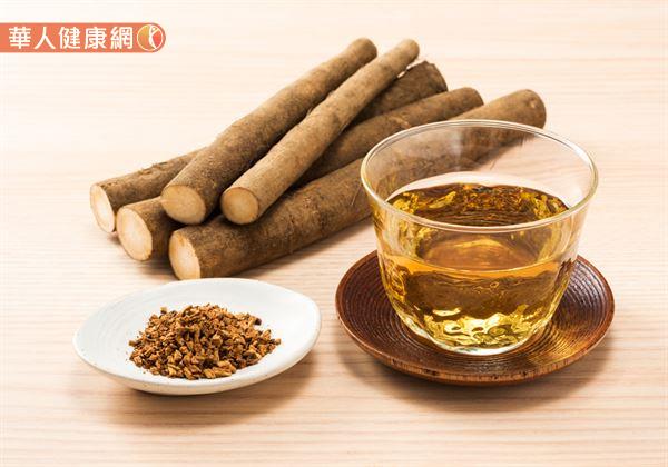 牛蒡茶有保肝顾胃效果,制作茶饮,能辅助改善焦虑性失眠.